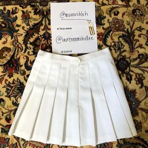 American Apparel tennis skirt